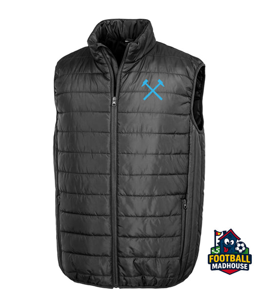 West Ham Black Bodywarmer